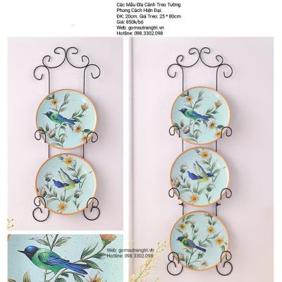 CÁC MẪU ĐĨA TREO TƯỜNG PHONG CÁCH HIỆN ĐẠI